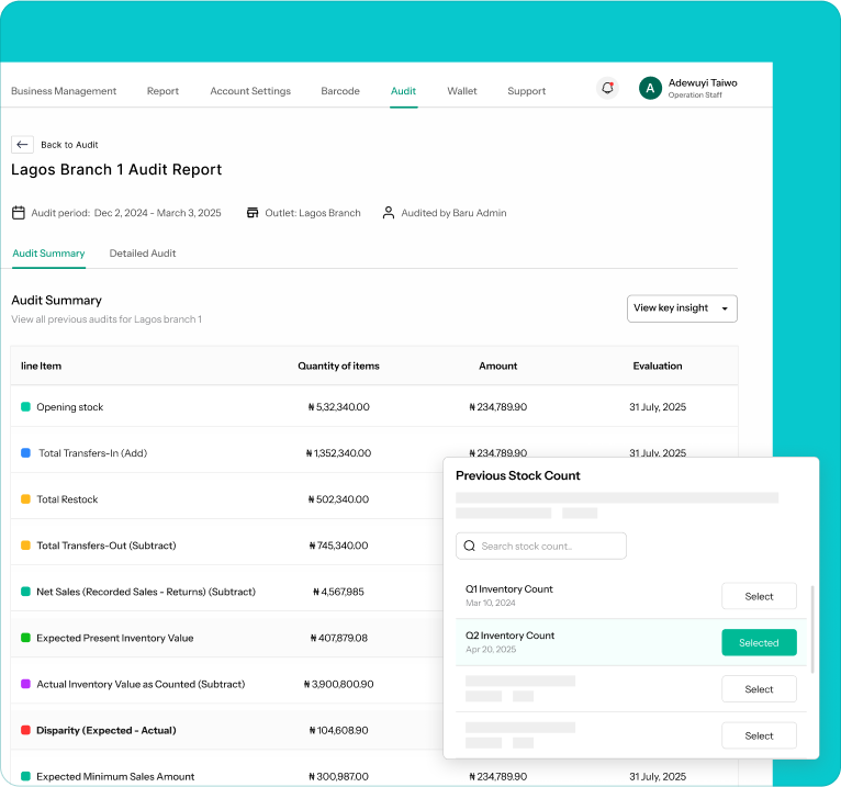 Automated Business Auditing